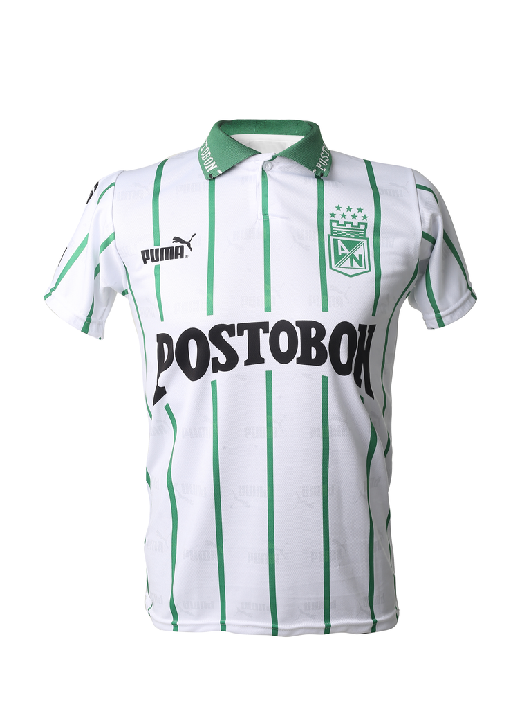 Impotencia lluvia Molesto Camiseta retro Atlético Nacional - 2000 – La Tienda Verdolaga